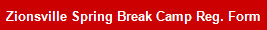 Zionsville Spring Break Camp Reg. Form